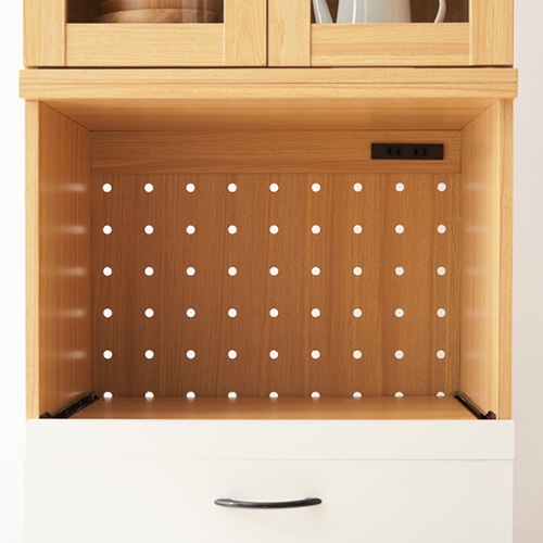 萩原 キッチンキャビネット　幅60cm Aタイプ　ナチュラル RCC-1492NA-AS 1台（ご注文単位1台）【直送品】