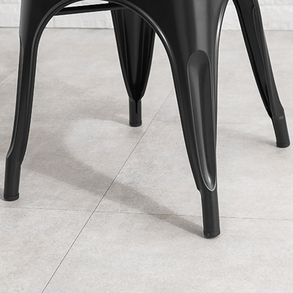 萩原 ダイニングチェア レザー×ブラック LC-4670PBK 1台（ご注文単位2台）【直送品】