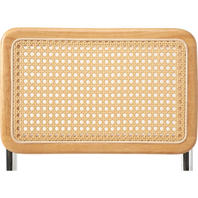 萩原 ラタン調オフィスチェア　肘掛けなし  LHC-4474BE 1台（ご注文単位1台）【直送品】