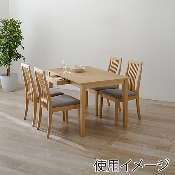 萩原 ダイニング5点セット グレー MI-861035NALGY-5S 1台(ご注文単位1台)【直送品】