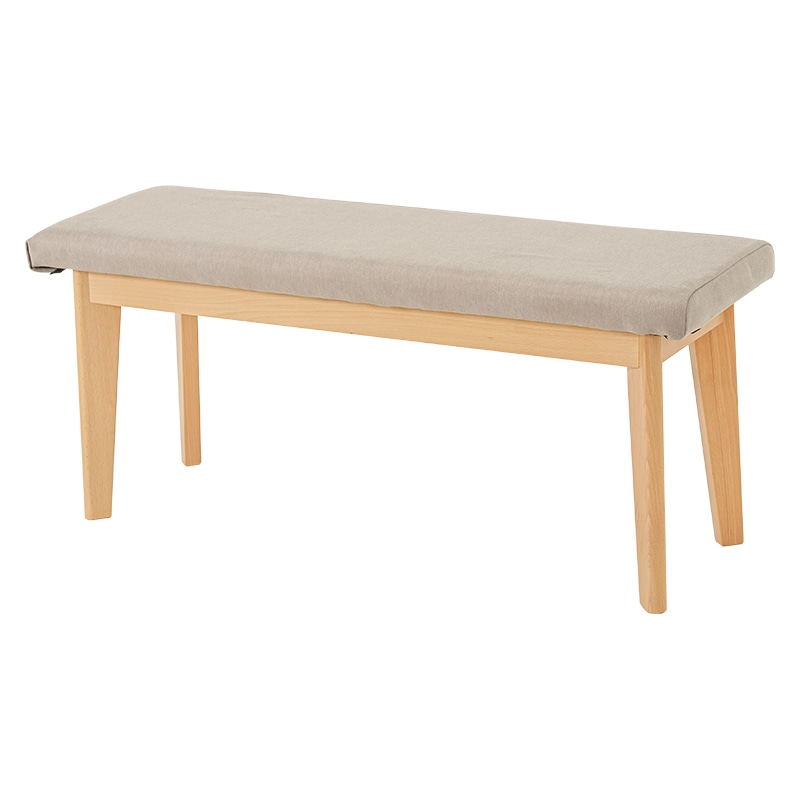 萩原 ダイニング4点セット ベージュ MI-861036NABE-4S 1台(ご注文単位1台)【直送品】