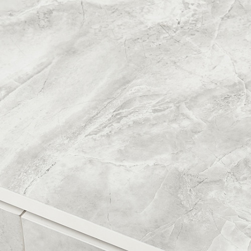 萩原 2WAYドレッサーテーブル 幅75cm マーブルホワイト RD-1125MWH 1台(ご注文単位1台)【直送品】