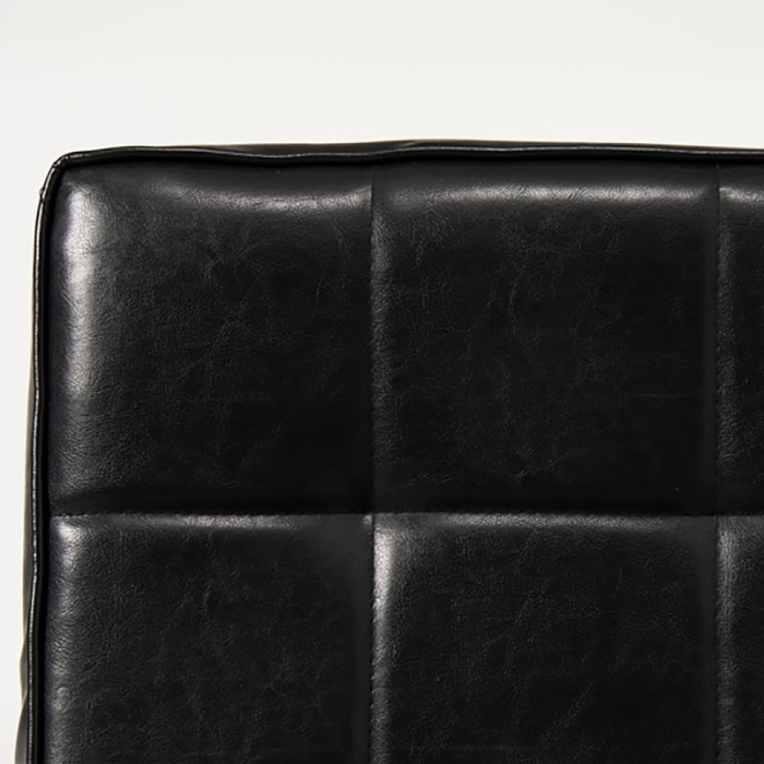 萩原 リクライニングソファ　1人掛け ブラック フラム-1PPBK 1台（ご注文単位1台）【直送品】