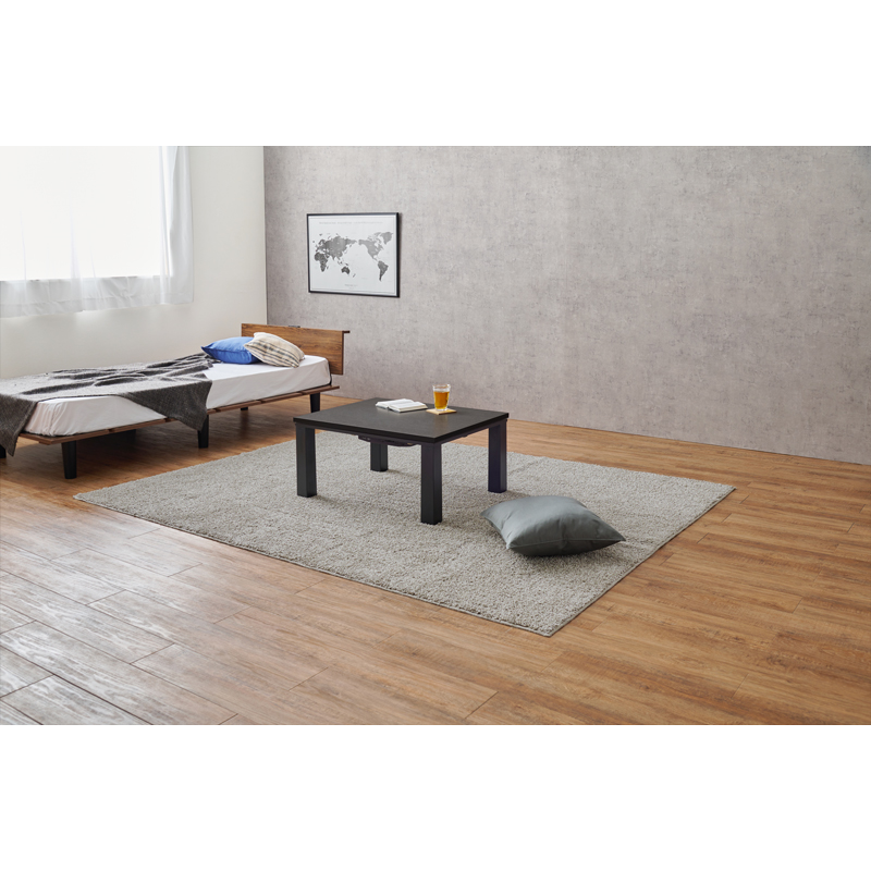 萩原 カジュアルコタツ 75×60 グレー KOT-7312-7560MGY 1台（ご注文単位1台）【直送品】