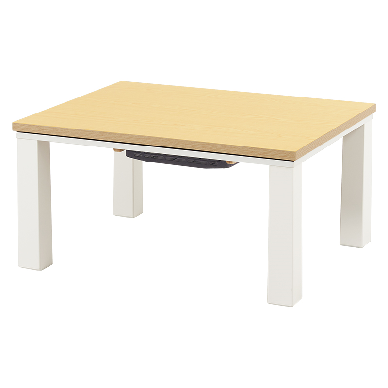 萩原 カジュアルコタツ 75×60 ナチュラル KOT-7312-7560NA 1台（ご注文単位1台）【直送品】