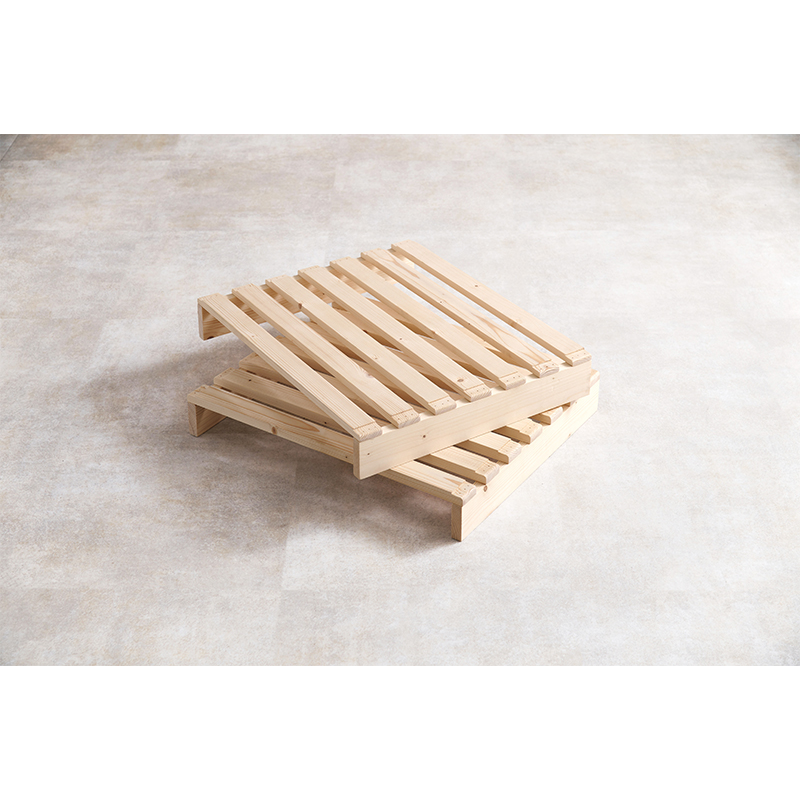 萩原 パレットベッド専用 追加床板 パイン材 60×50cm 2枚組 WB-7720SD2 1セット(ご注文単位1セット)【直送品】