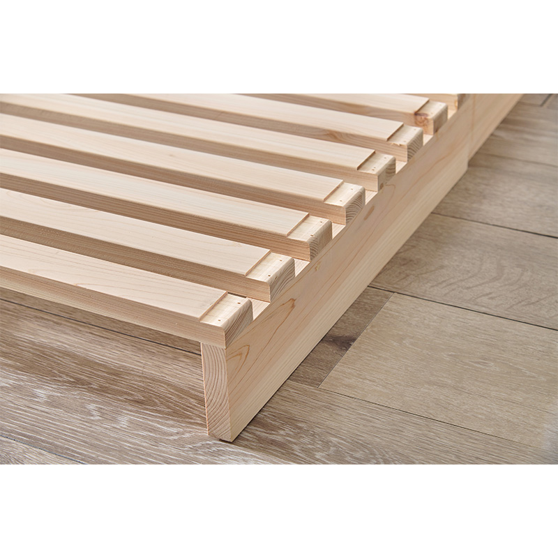 萩原 パレットベッド 追加床板 国産ひのき材 50×50cm 4枚組 WB-7723S4 1セット(ご注文単位1セット)【直送品】