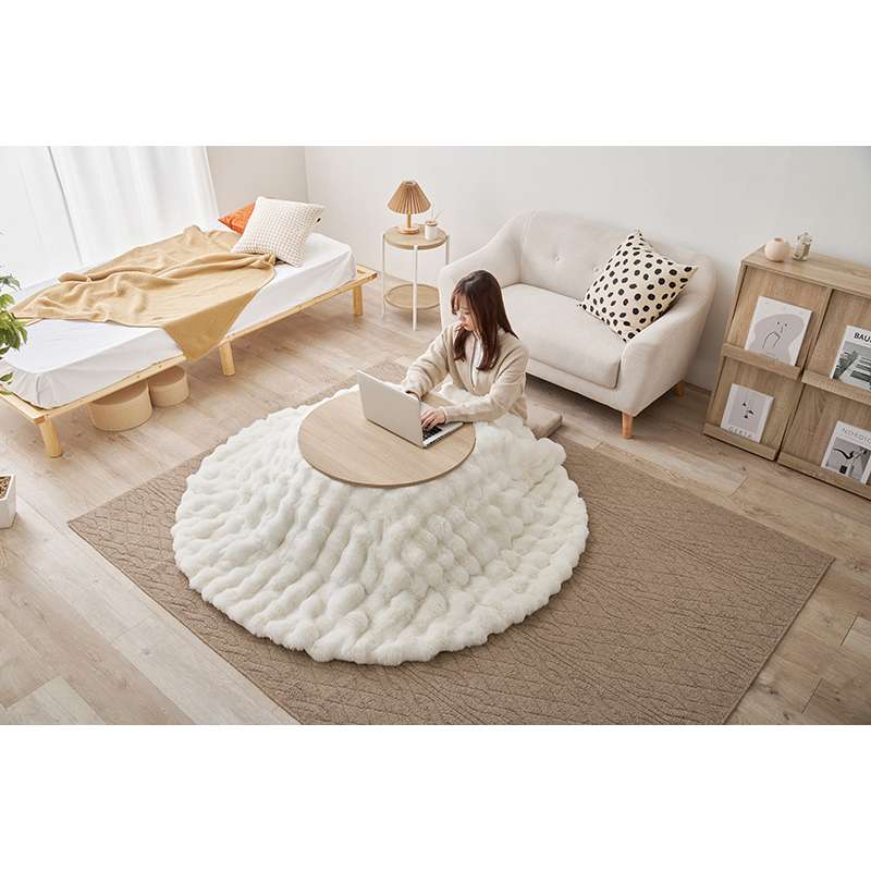 萩原 こたつ アイナ 68cm ナチュラル アイナ68NA 1台（ご注文単位1台）【直送品】