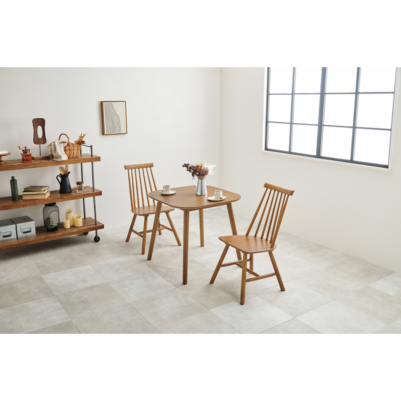 萩原 エマ ダイニング3点セット ライトブラウン BT-8627-43LBR-3S 1セット(ご注文単位1セット)【直送品】