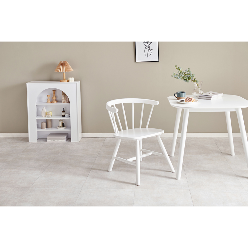 萩原 エマ ダイニング3点セット ホワイト BT-8627-44WH-3S 1セット(ご注文単位1セット)【直送品】