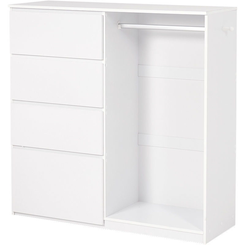 萩原 ハンガーラック ホワイト VKH-7275WH 1台（ご注文単位1台）【直送品】