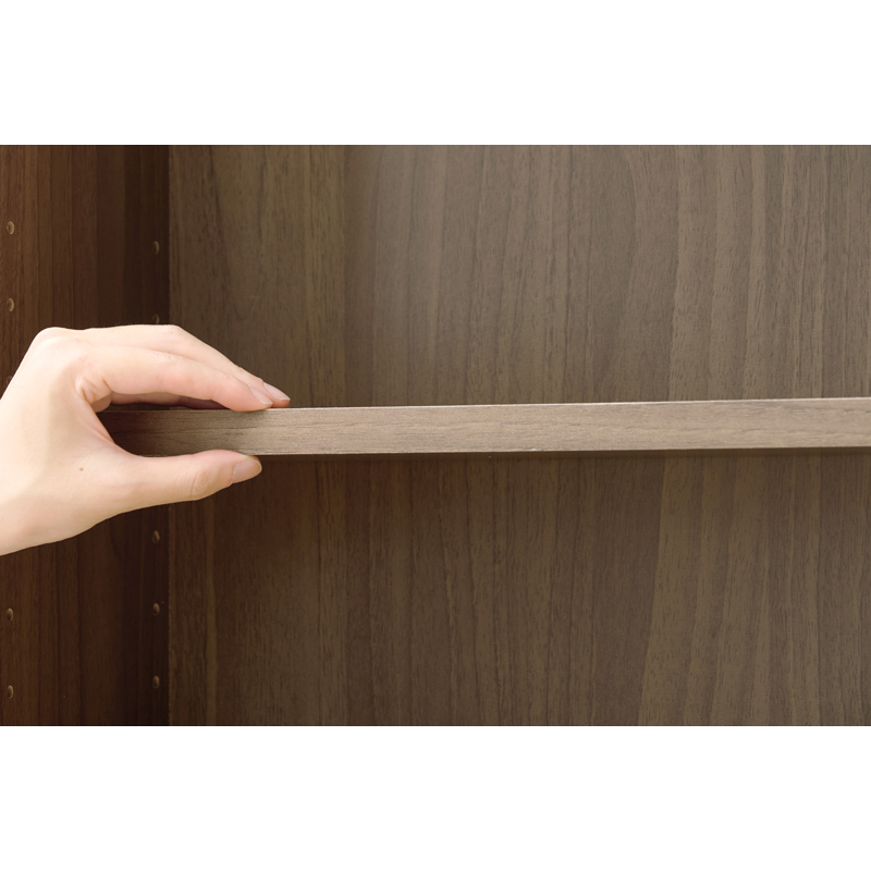 萩原 ブックラック 2台セット 幅60cm ダークブラウン RCC-1515BR 1セット(ご注文単位1セット)【直送品】