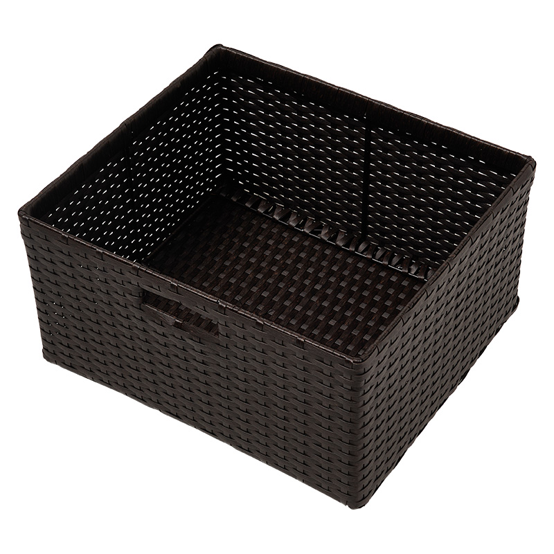 萩原 ランドリーラック 幅40cm ダークブラウン RAN-2457DBR 1台(ご注文単位1台)【直送品】