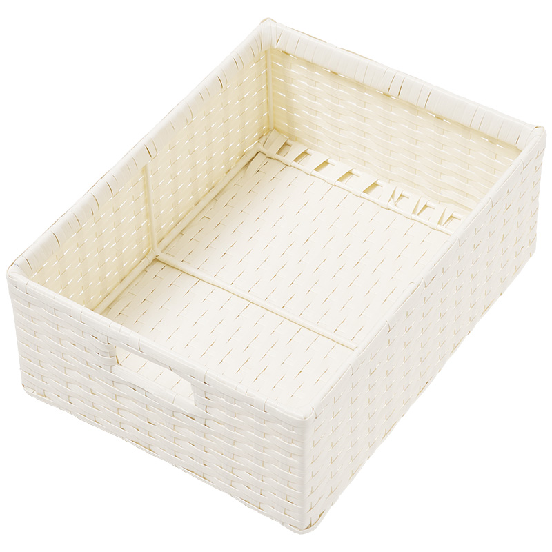 萩原 ランドリーチェスト 幅25cm ホワイト RAN-2461WH 1台(ご注文単位1台)【直送品】