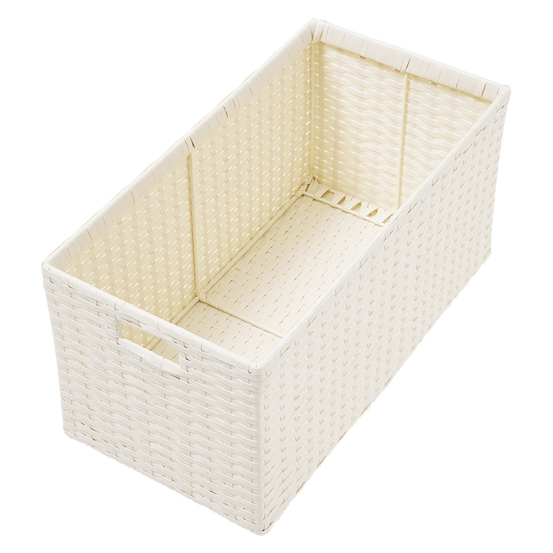 萩原 ランドリーチェスト 幅25cm ホワイト RAN-2461WH 1台(ご注文単位1台)【直送品】
