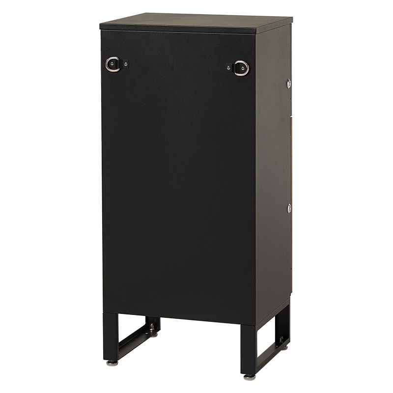 萩原 宅配ボックス 幅39.5cm ブラック LPS-4990BK 1台（ご注文単位1台）【直送品】
