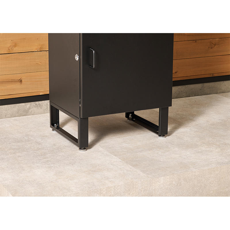 萩原 宅配ボックス 幅39.5cm ブラック LPS-4990BK 1台（ご注文単位1台）【直送品】