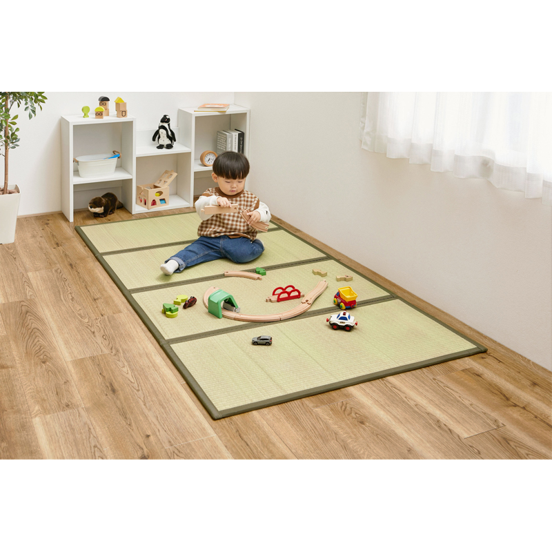 萩原 すのこベッド 畳マットレス付 セミダブル ナチュラル／鞍馬 WB-7727SD-NAクラマ 1台（ご注文単位1台）【直送品】
