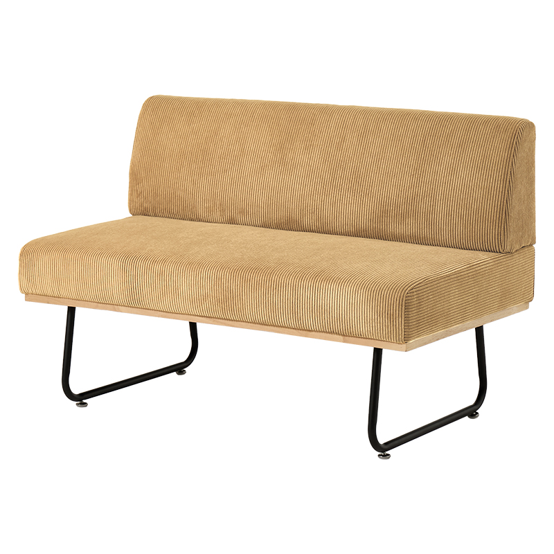 萩原 ダイニング3点セット ライトブラウン／ラテ LT-3780LBR-47LT-3S 1セット（ご注文単位1セット）【直送品】