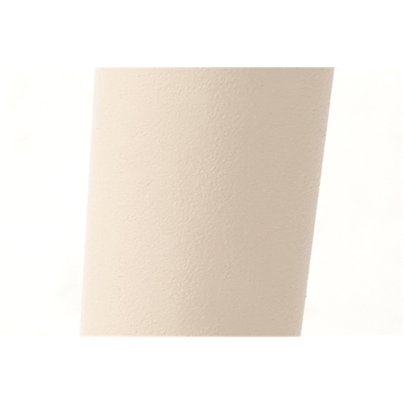 萩原 カフェテーブル80cm&チェア 3点セット ホワイト/ベージュ BT-8659WH-55LT-3S 1セット(ご注文単位1セット)【直送品】