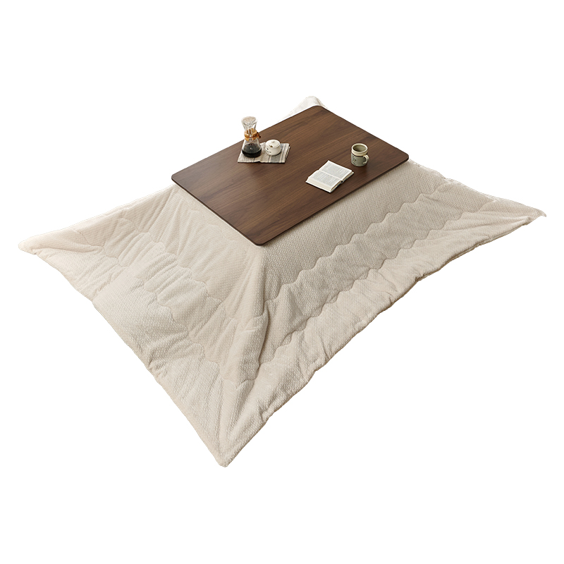 萩原 こたつ リノ 105×75 掛布団セット ブラウン／ポカアイボリー リノCF105BR+ポカUF120IV 1セット（ご注文単位1セット）【直送品】