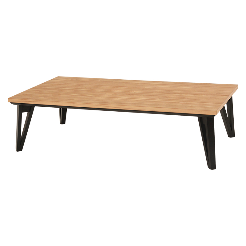 萩原 こたつ ルーン 150×80 掛布団セット ナチュラル／ポカアイボリー ルーン150NA+ポカUF150-IV 1セット（ご注文単位1セット）【直送品】