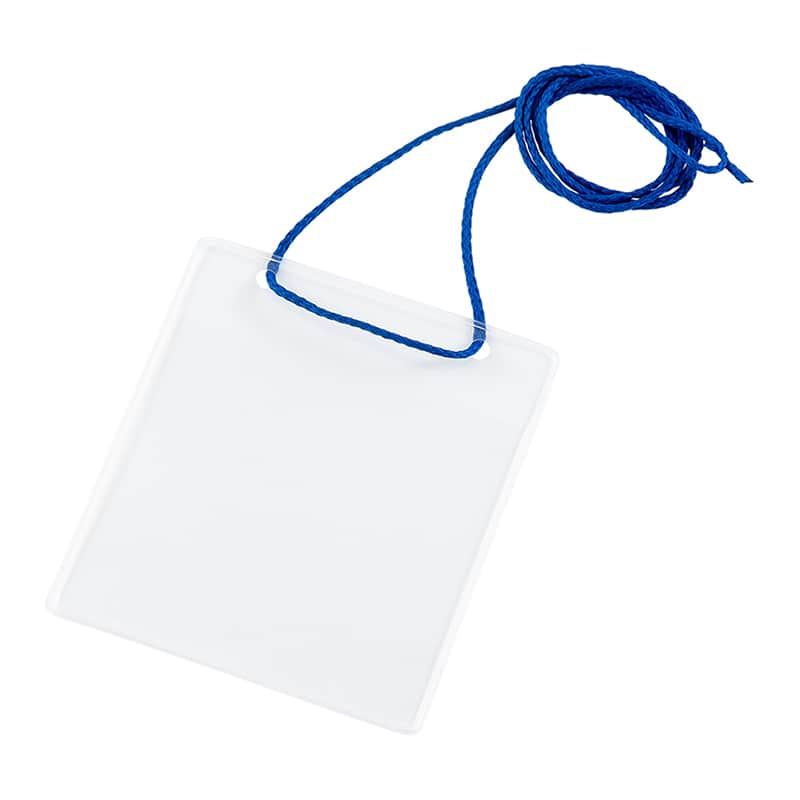 ハピラ イベント用名札 50枚入 ブルー TKNE50BL 1束（ご注文単位1束）【直送品】