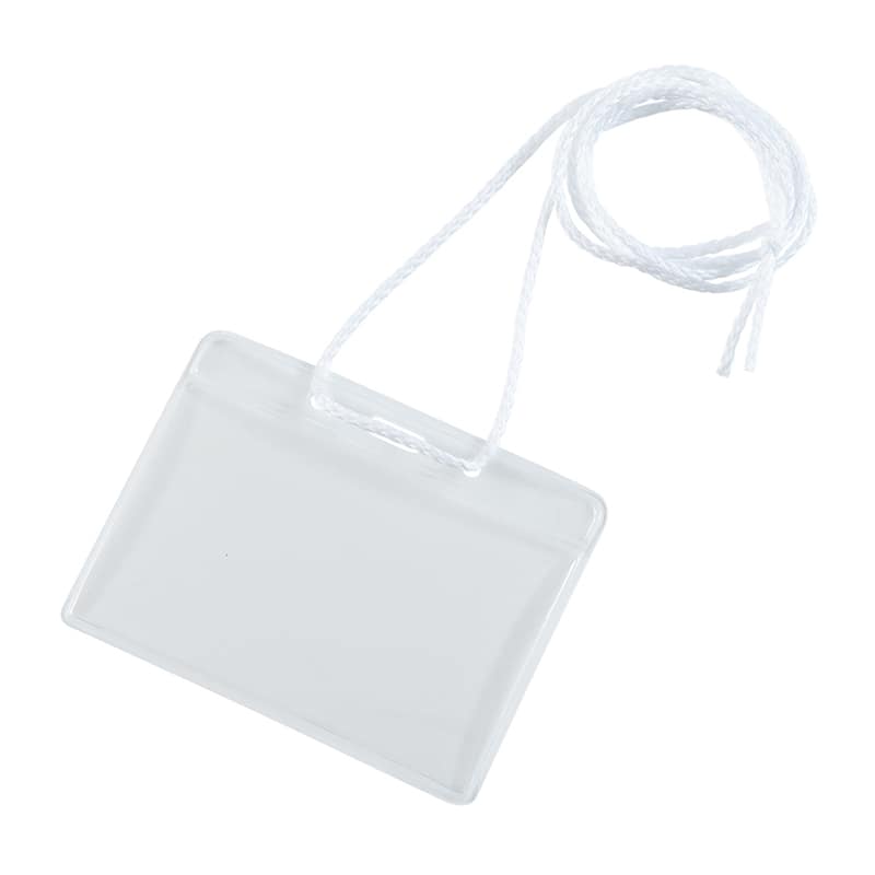 ハピラ イベント用名札 名刺サイズ 50枚入 ホワイト TKNEM50WH 1箱（ご注文単位1箱）【直送品】