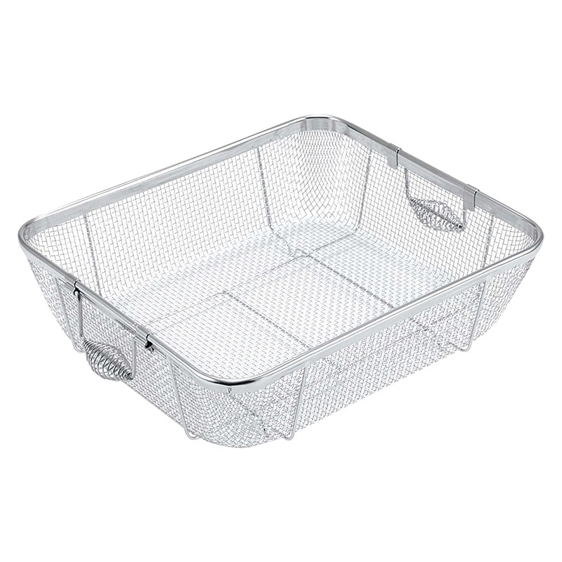 ビクトリー　18-8　クリーンバスケット A型　浅型　大  1個（ご注文単位1個）【直送品】