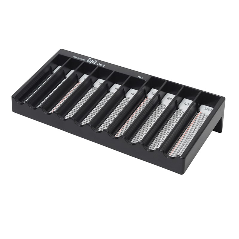 エンゲルス コインカウンター Ver.2 ブラック YH-3800BK 1個(ご注文単位1個)【直送品】