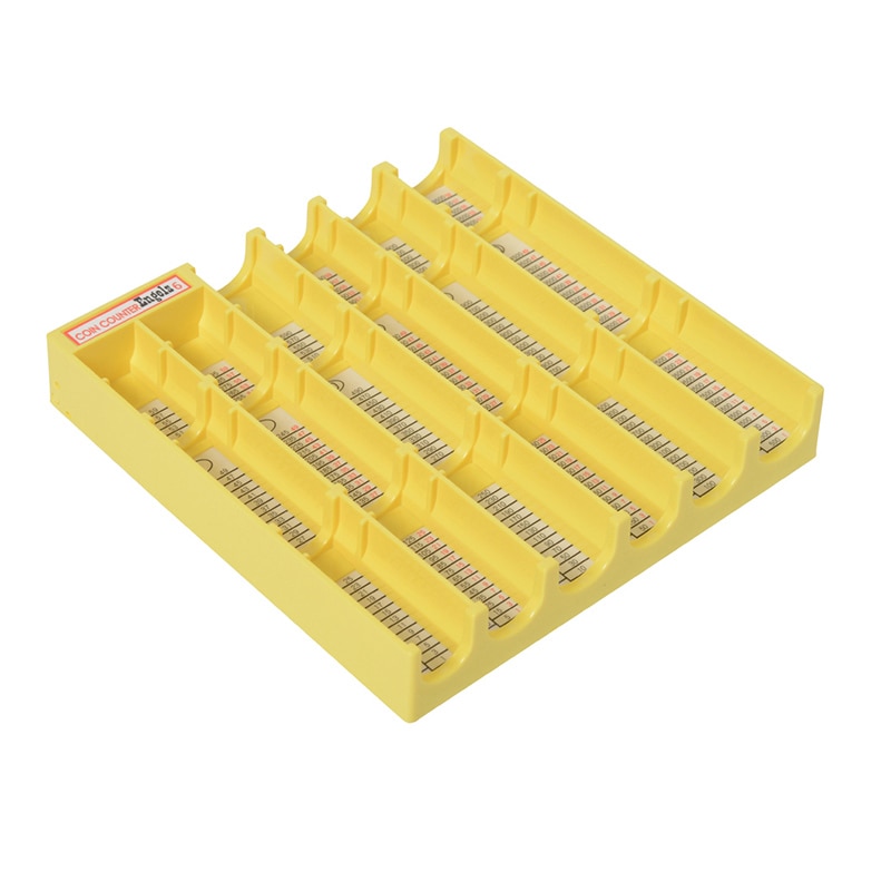 エンゲルス コインカウンター　Ver.6 イエロー YH-1500YE 　1個（ご注文単位20個）【直送品】