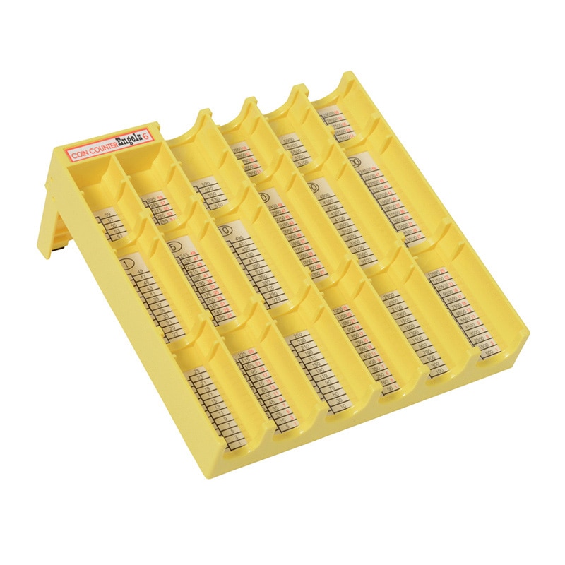 エンゲルス コインカウンター　Ver.6 イエロー YH-1500YE 　1個（ご注文単位20個）【直送品】
