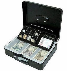 エンゲルス 手提げ金庫 ES-8000 ES-8000 1台