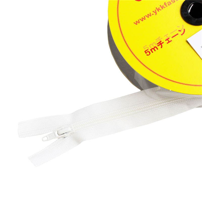 Y.K.K フラットニットファスナー 5Mチェーン FN500-030 1巻（ご注文単位1巻）【直送品】