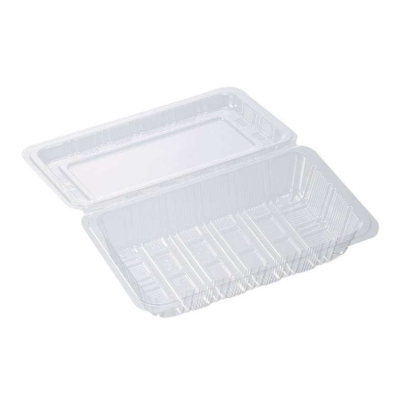 シーピー化成 食品容器 フードパック(折蓋タイプ) H-2-B 中浅 100枚/袋