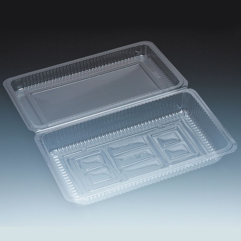 >シーピー化成 食品容器 フードパック(折蓋タイプ) H-5-A 特大深 100枚/袋