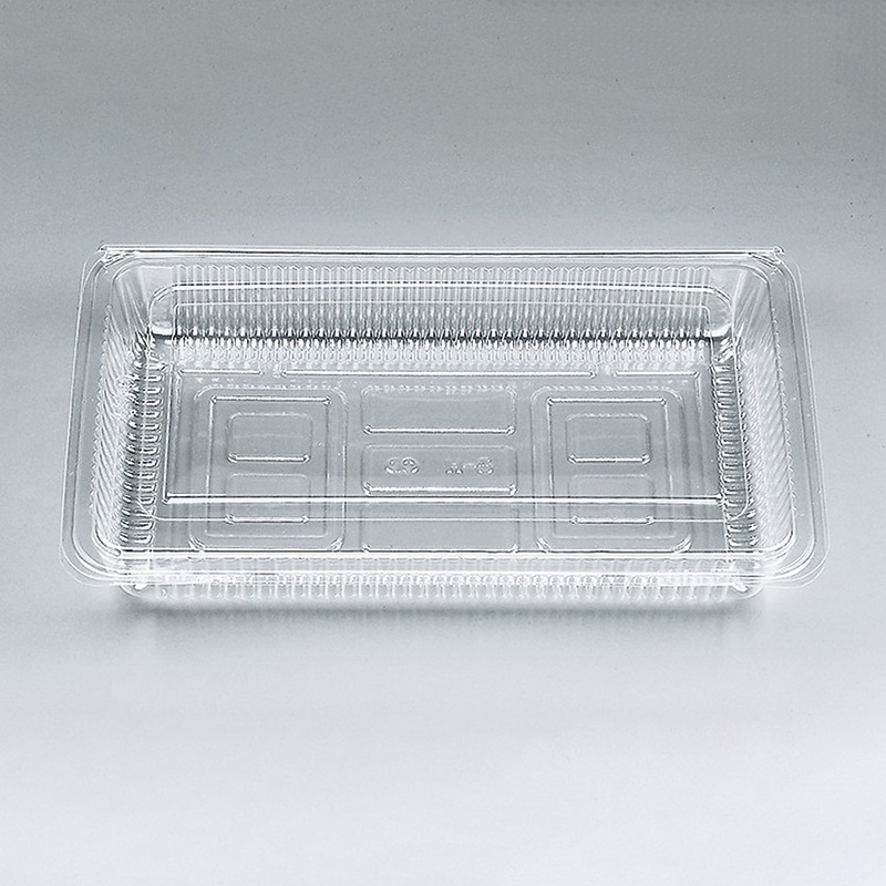 >シーピー化成 食品容器 フードパック(折蓋タイプ) H-5-C 特大平 100枚/袋