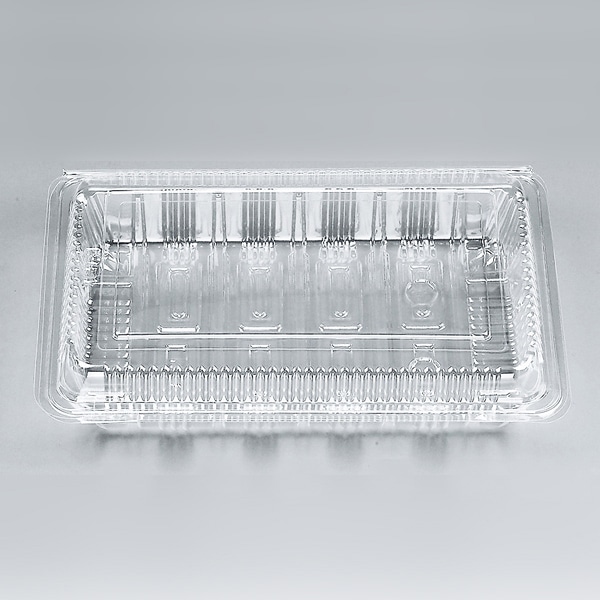 シーピー化成 食品容器 フードパック(折蓋タイプ) H-7-B 特中浅 100枚/袋