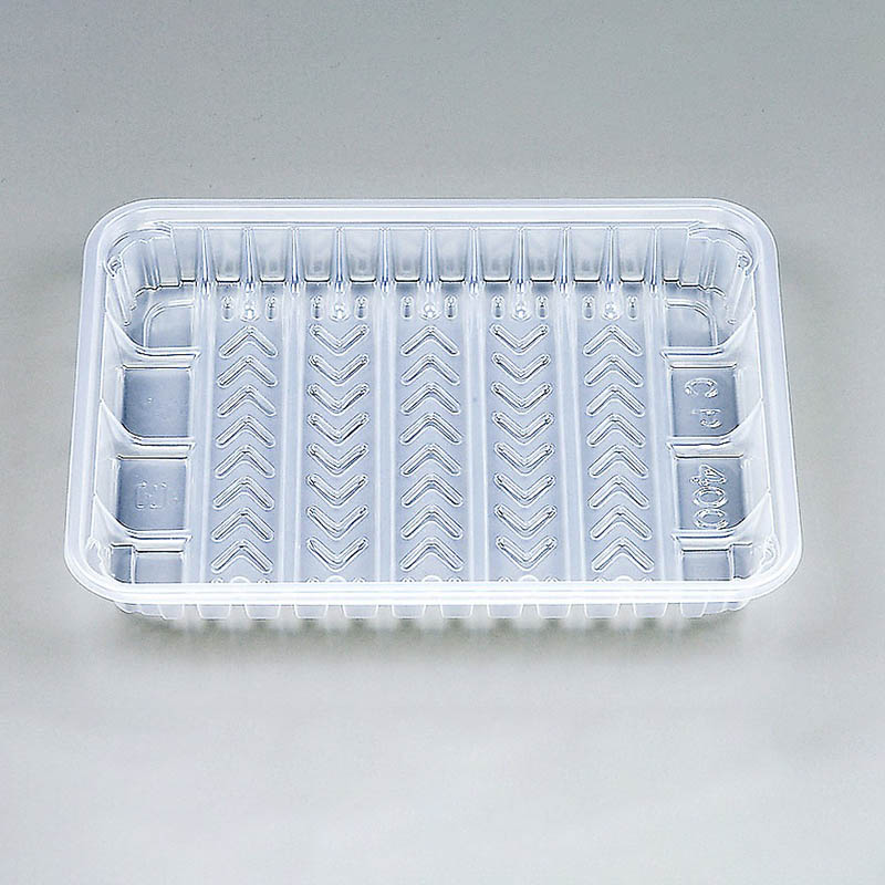 シーピー化成 汎用トレー CP-400C 半透明 100個/袋(ご注文単位20袋)【直送品】