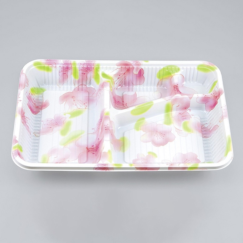 シーピー化成 弁当容器　Z-255　のせ蓋セット  蘭 100枚/袋（ご注文単位6袋）【直送品】