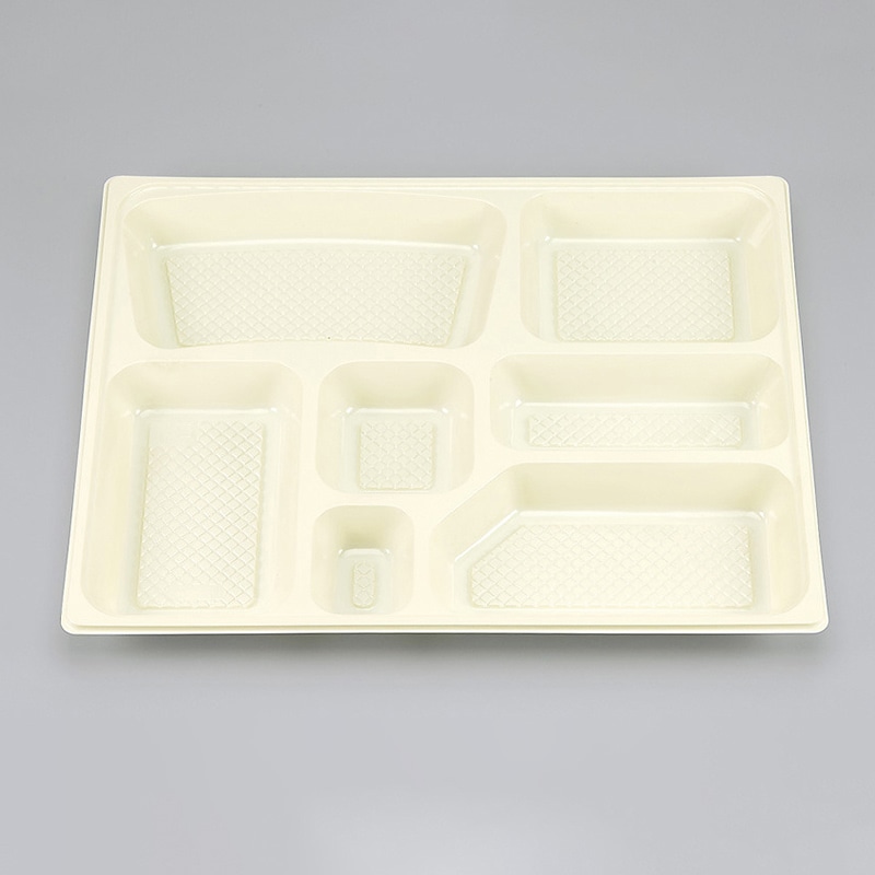 シーピー化成 仕出し容器　U-77-B　中仕切  クリーム 20枚/袋（ご注文単位6袋）【直送品】