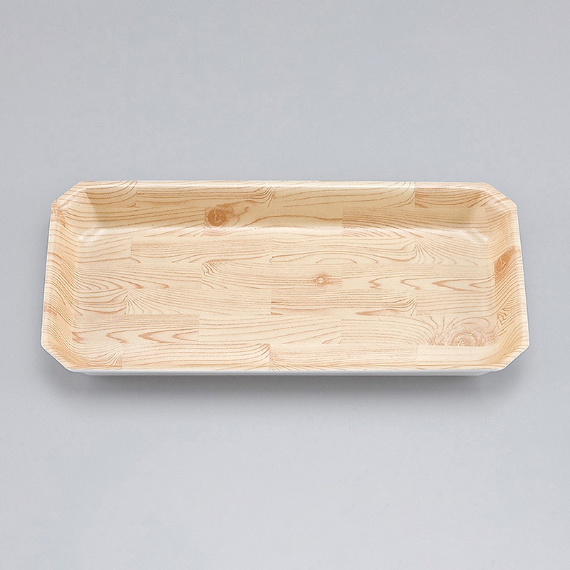 シーピー化成 汎用トレー VQ120-25 ひのき 50枚/袋（ご注文単位20袋）【直送品】