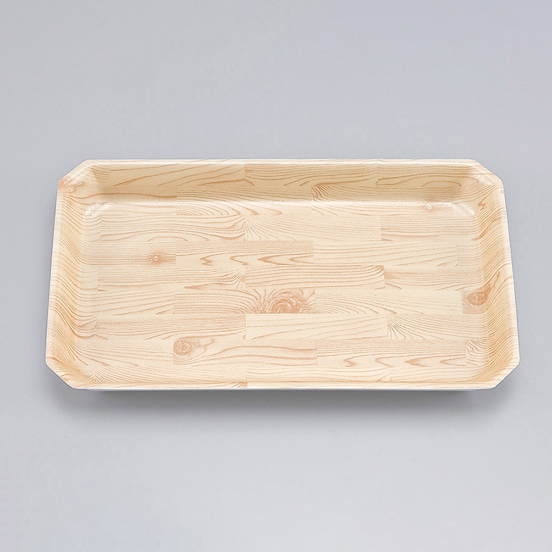 シーピー化成 汎用トレー VQ150-25 ひのき 50個/袋（ご注文単位16袋）【直送品】