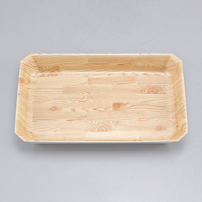 シーピー化成 汎用トレー VQ160-30 ひのき 50個/袋（ご注文単位16袋）【直送品】