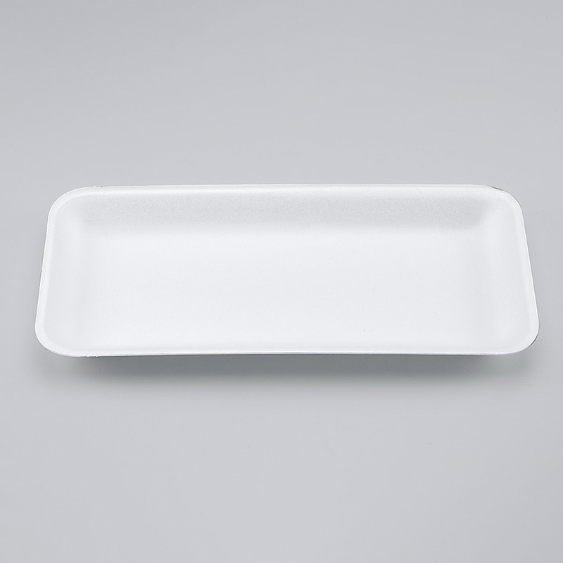 >シーピー化成 汎用トレー V-12 無地 100枚/袋(ご注文単位15袋)【直送品】