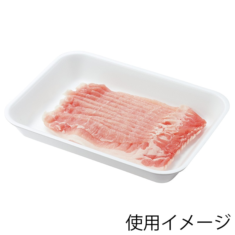 シーピー化成 食品トレー V-62N 無地 50枚/袋