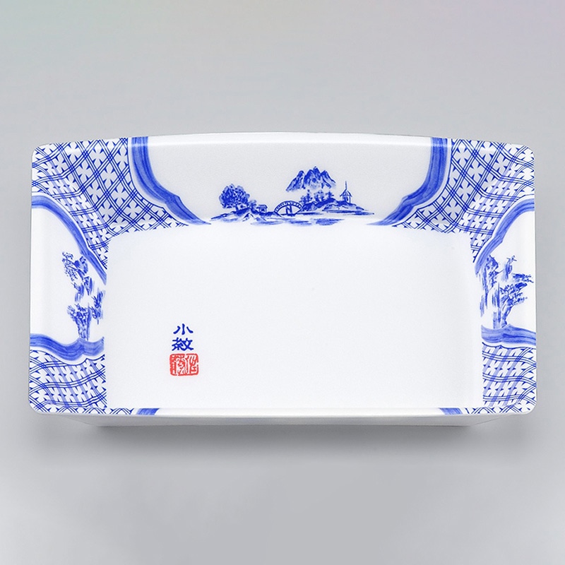 シーピー化成 刺身用トレー V-305 小紋山水 50個/袋（ご注文単位18袋）【直送品】