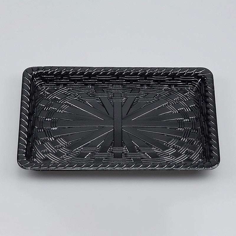 シーピー化成 惣菜容器 P-401 黒 50個/袋（ご注文単位10袋）【直送品】