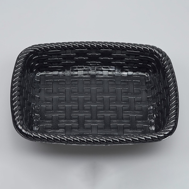 シーピー化成 惣菜容器 本体 P-524 黒 50枚/袋(ご注文単位12袋)【直送品】