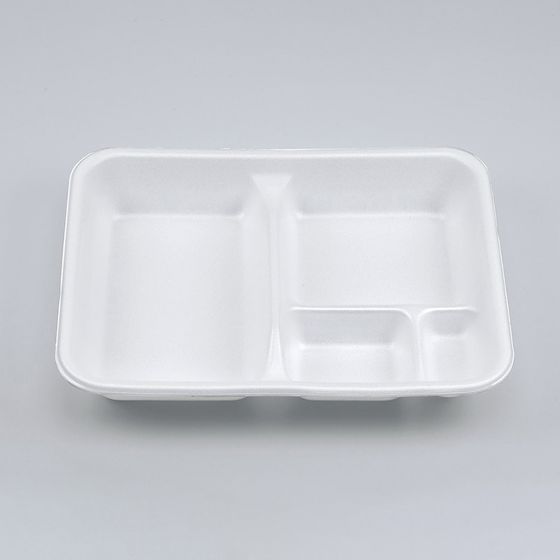 シーピー化成 米飯容器　本体 VK-35 無地 50枚/袋（ご注文単位8袋）【直送品】